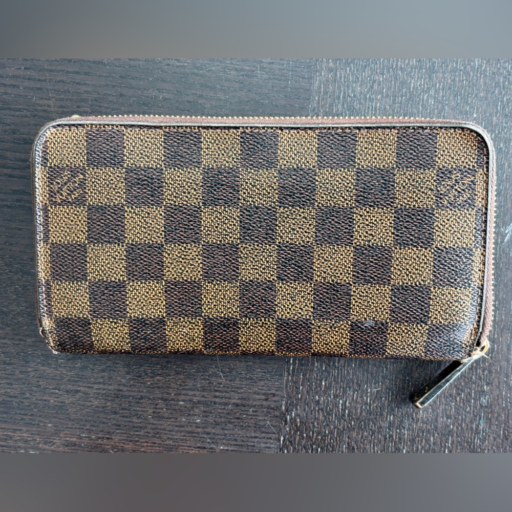 Louis Vuitton Brown Damier Wallet